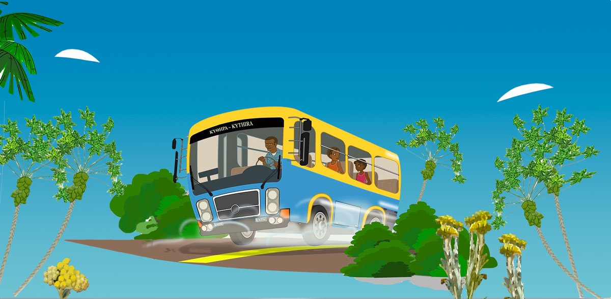 Μετακίνηση στα Κύθηρα 3 Τοπική συγκοινωνία Κύθηρα