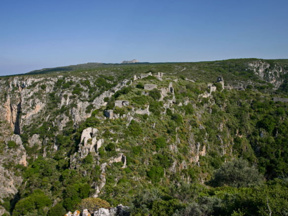 Φαράγγι Κακιάς λαγκάδας Φυσικές περιοχές Κυθήρων