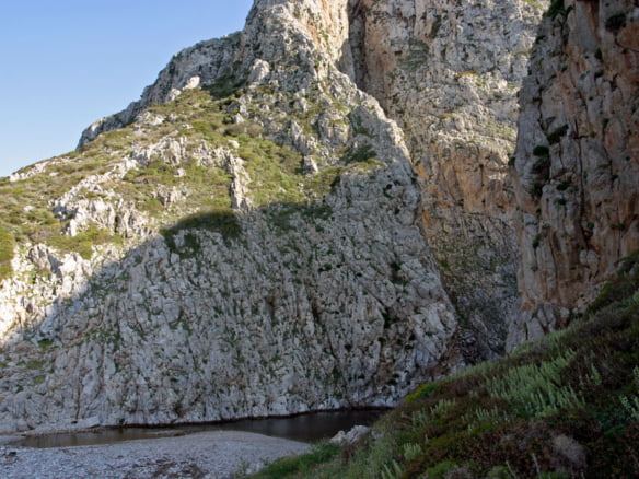 Φαράγγι Κακιάς Λαγκάδας Φυσικές περιοχές Κυθήρων