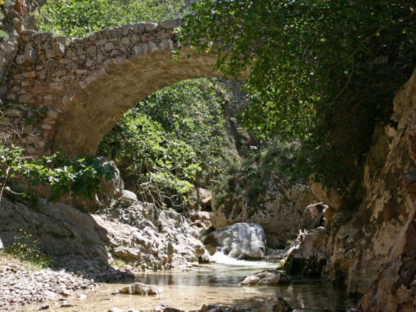 Φυσικές περιοχές Κυθήρων Mύλοι Μυλοποτάμου