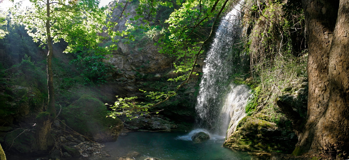 Καταρράκτης Νεράιδα μυλοπόταμος Κύθηρα